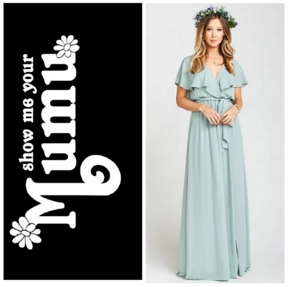 NWOT Show me your mumu Audrey maxi dress sz. Small